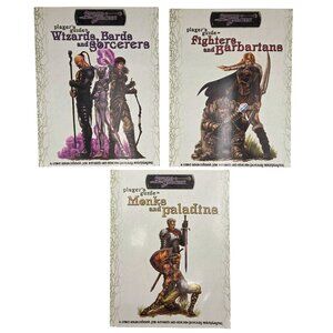 3 Sword & Sorcery Players Guides Roleplaying Sourcebooks d20 Paperback Good